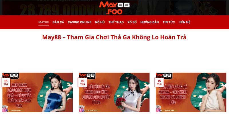 May88 ⭐ May88.de.com Link Truy Cập May88 Mới Nhất 2026 18 Sơ lược về nhà cái May88